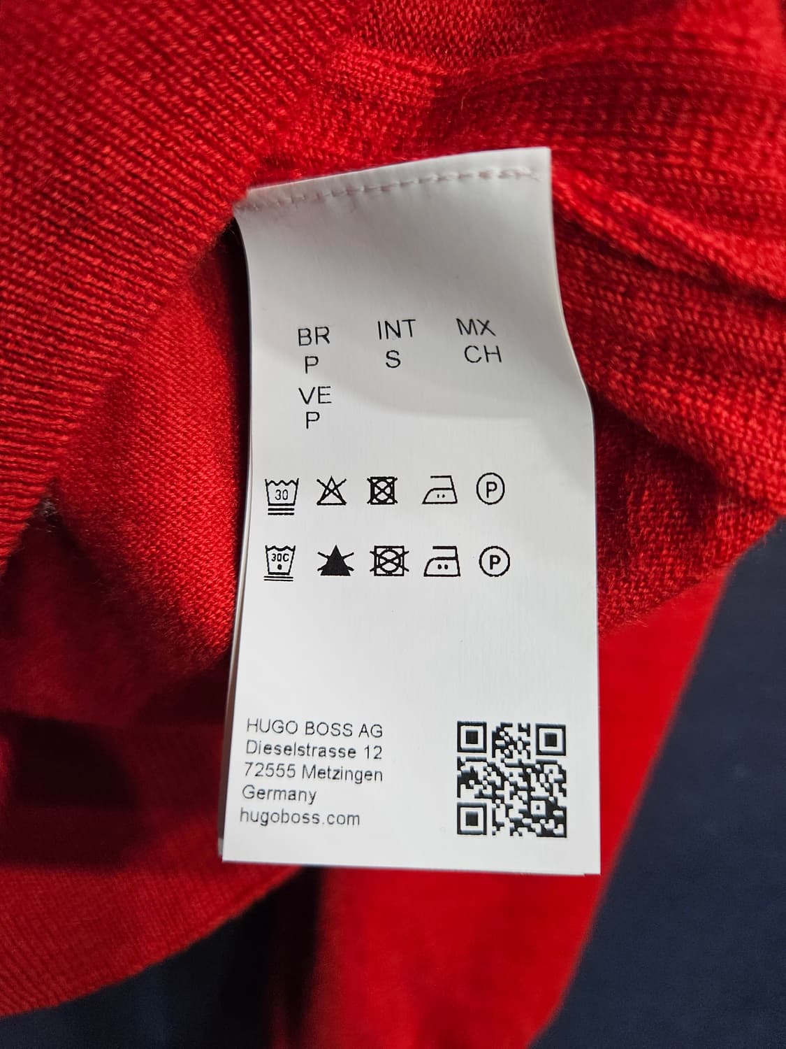 휴고보스 레드 남성 슬림핏 90 니트 상품이미지8