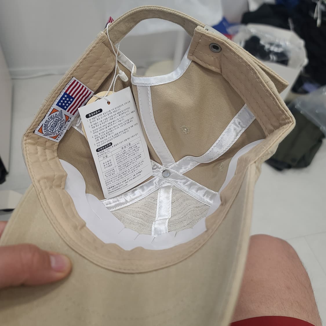 이벳필드 모자 새상품  팝니다. 상품이미지4