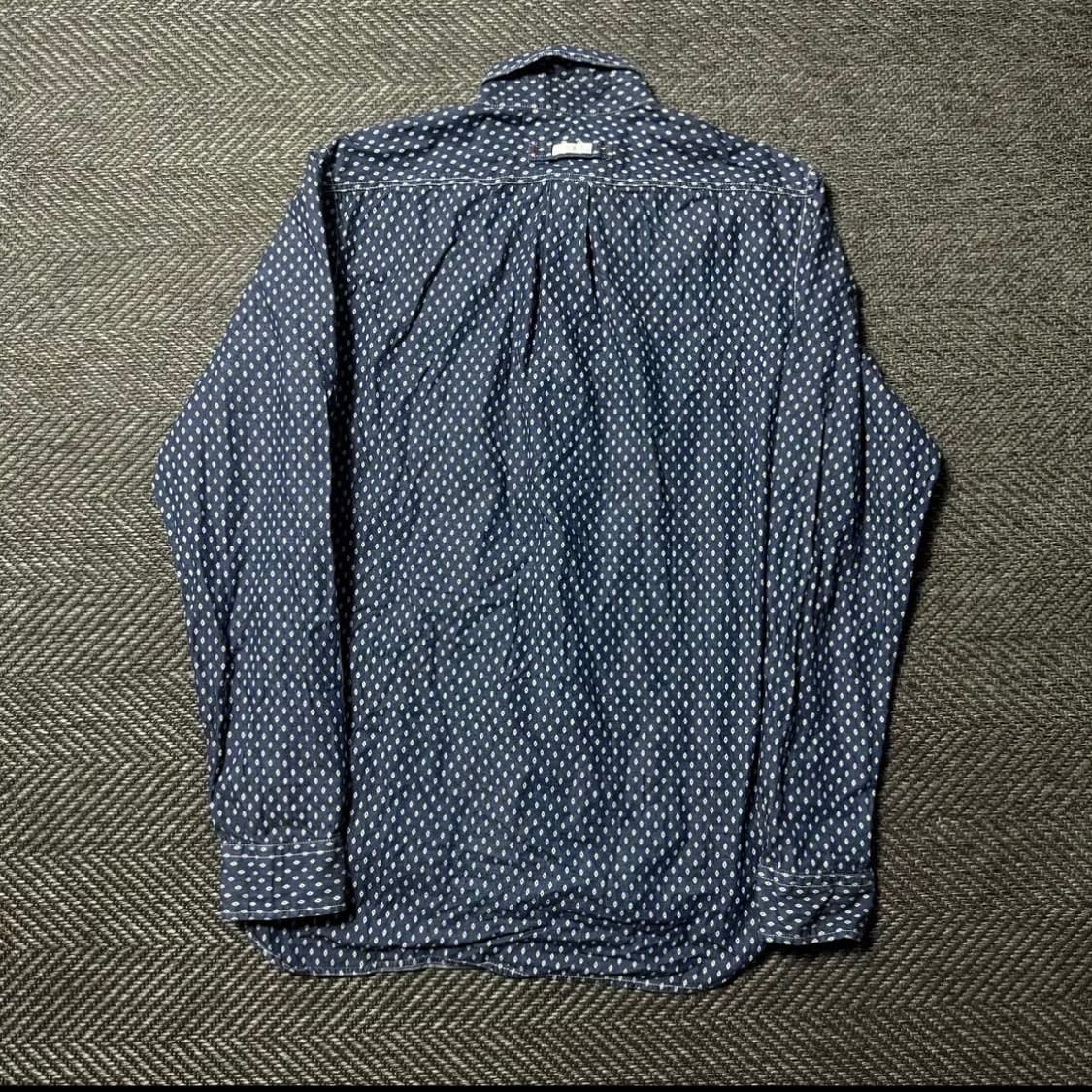 홈그로운서플라이 도트 하프 긴팔 셔츠 L 상품이미지4