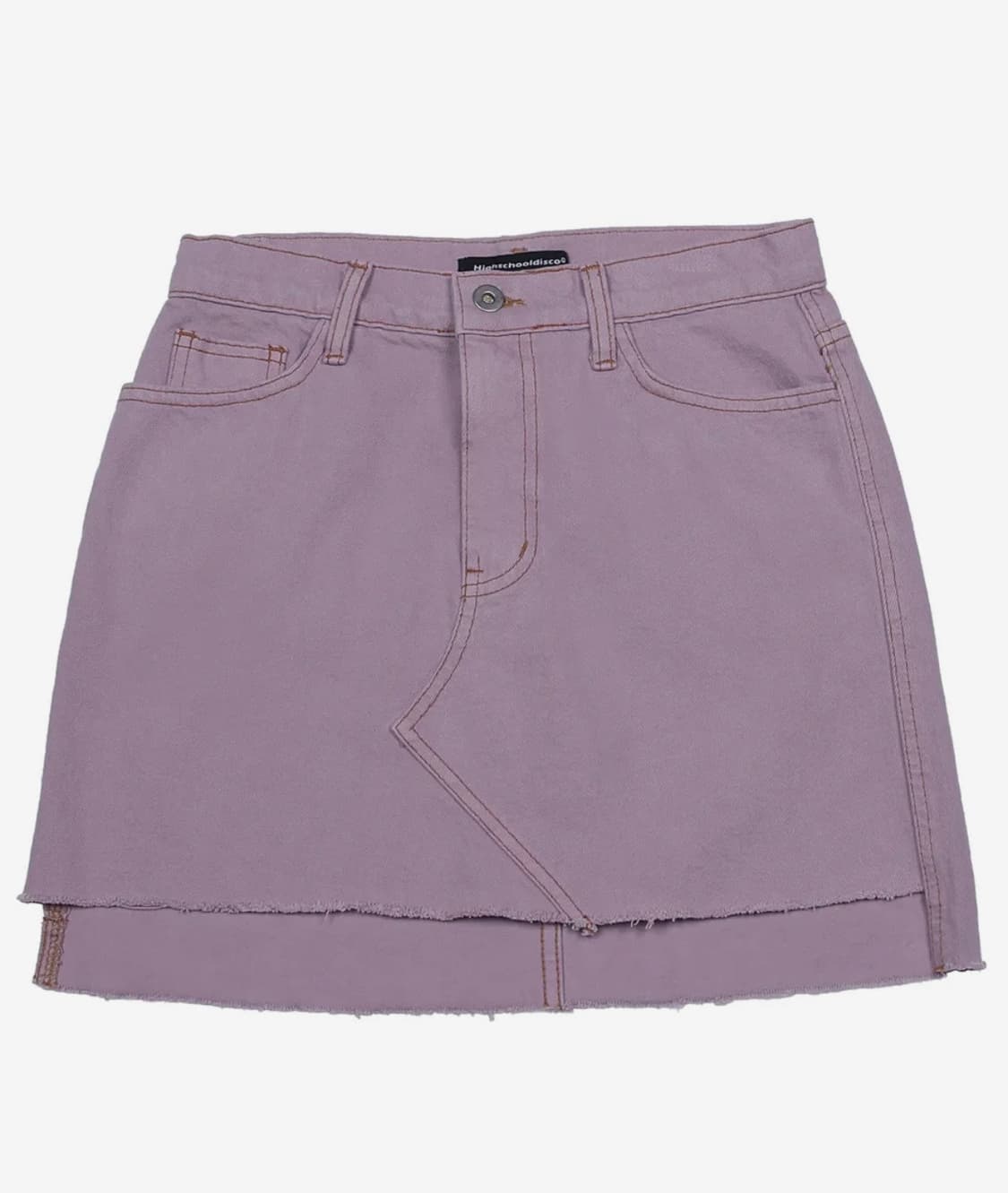 하이스쿨디스코 Color unbalance skirt_indi purpl 상품이미지1