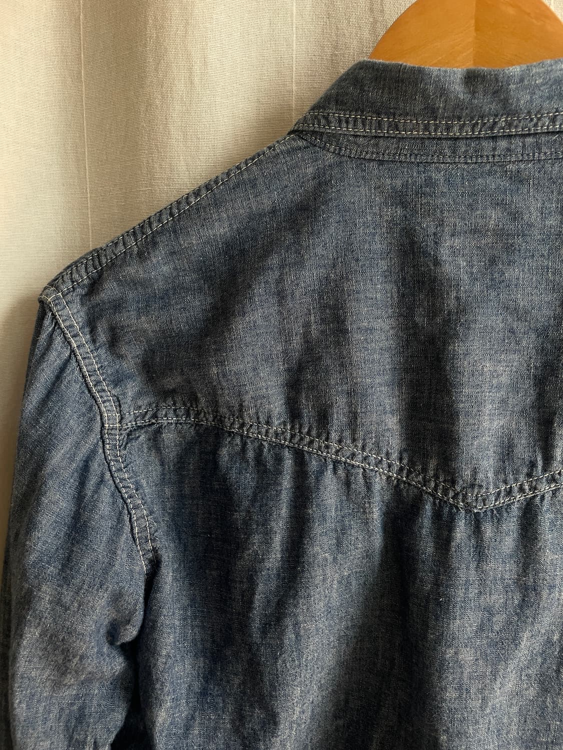 tcb jeans 샴브레이 웨스턴셔츠 상품이미지6