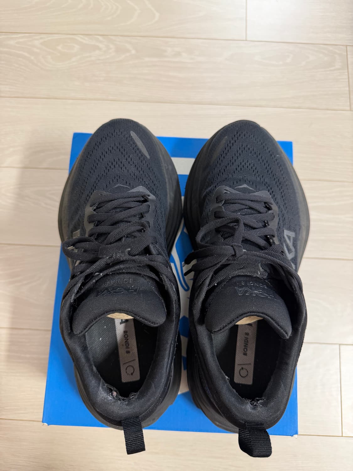 호카 본디8 와이드 블랙 245mm 상품이미지2