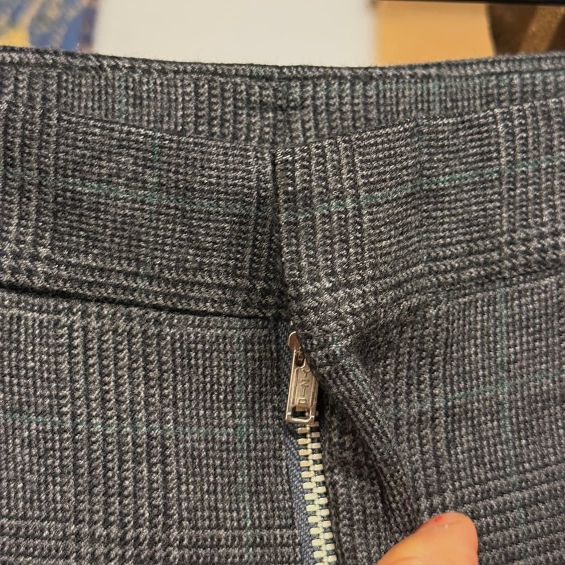 90s 폴로 랄프로렌 글랜 체크 울 트라우저 클래식 테일러 팬츠 N314 상품이미지7