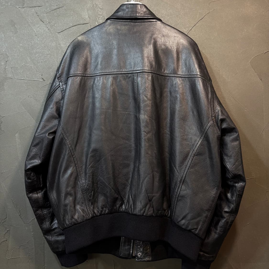 [L] VINTAGE 빈티지 A-2 가죽 자켓 상품이미지4