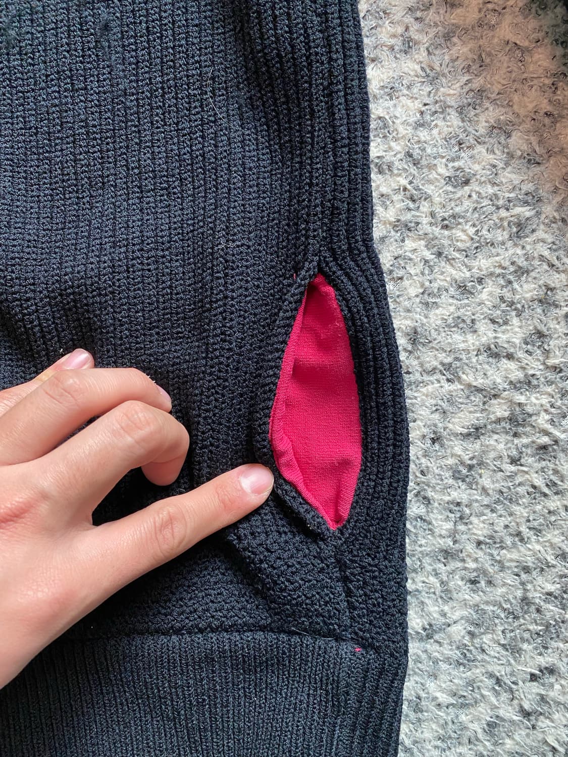 04 fw Armani Collezioni 니트 집업 상품이미지3