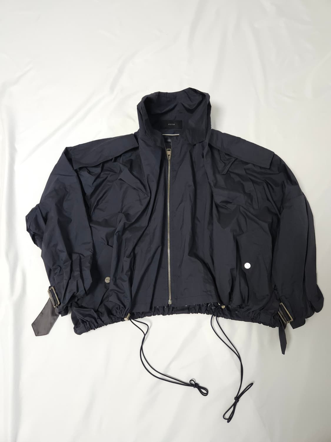 시스템 SYSTEM 한섬 스트링 바람막이 후드자켓 여성82 (거의새상품) 상품이미지1