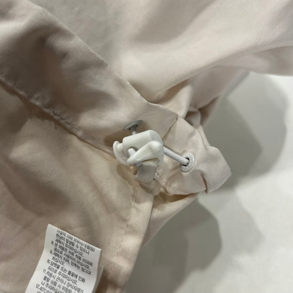 [M] 노스페이스 화이트라벨 반집업 아노락 바람막이 검흰 A318 상품이미지7