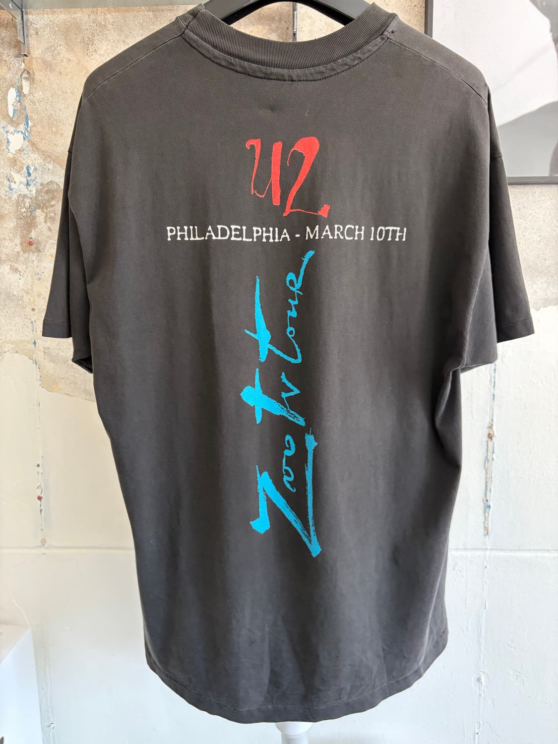 90s U2 투어 티셔츠 상품이미지3