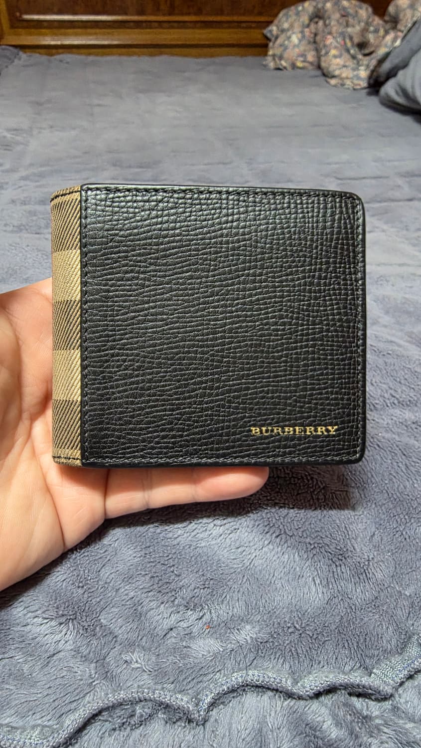 (정품) 버버리 하우스체크 반지갑/40397371/개인/팝니다. 상품이미지2