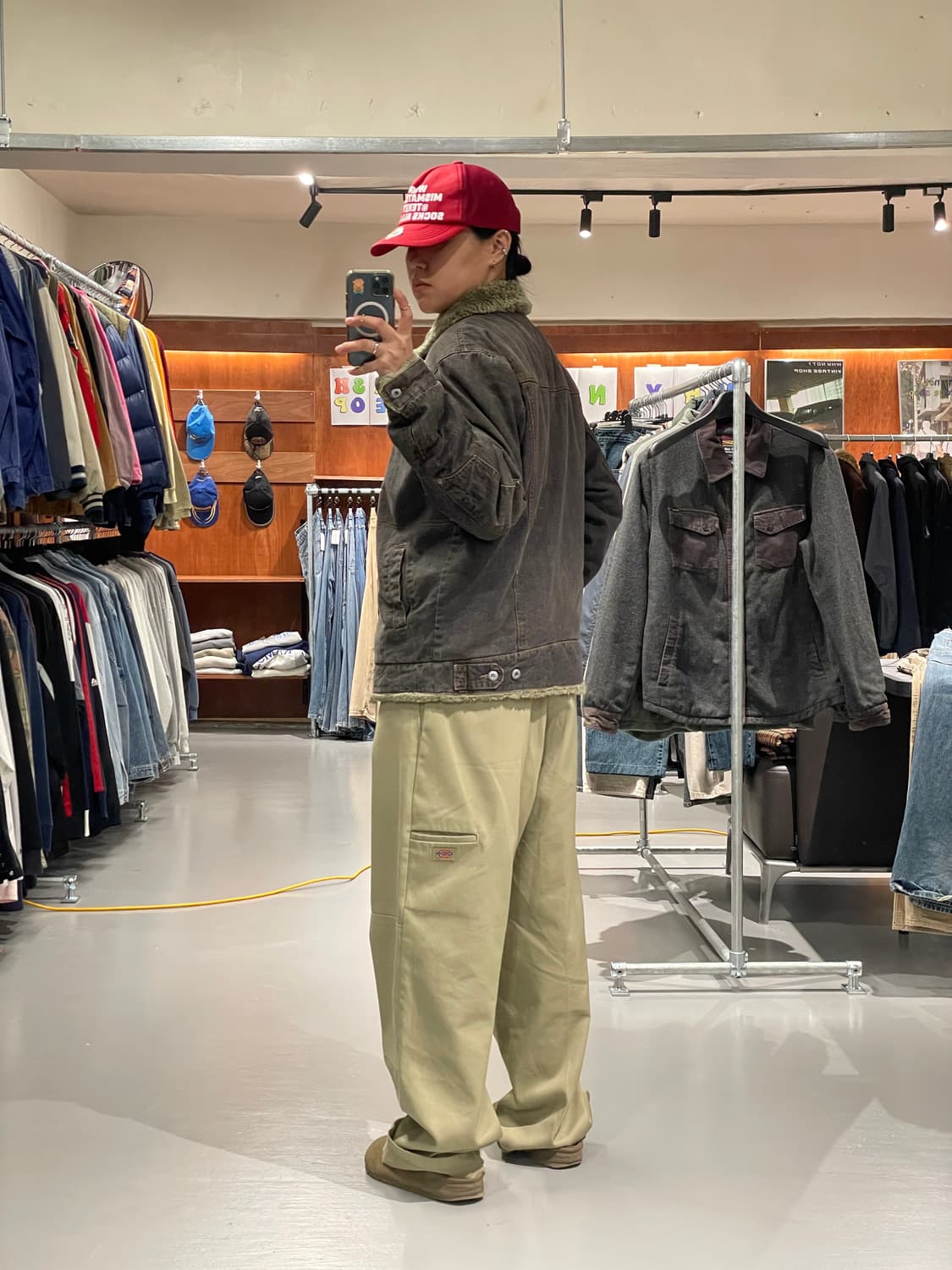 빈티지 Y2K 쉐르파 데님 자켓   상품이미지6