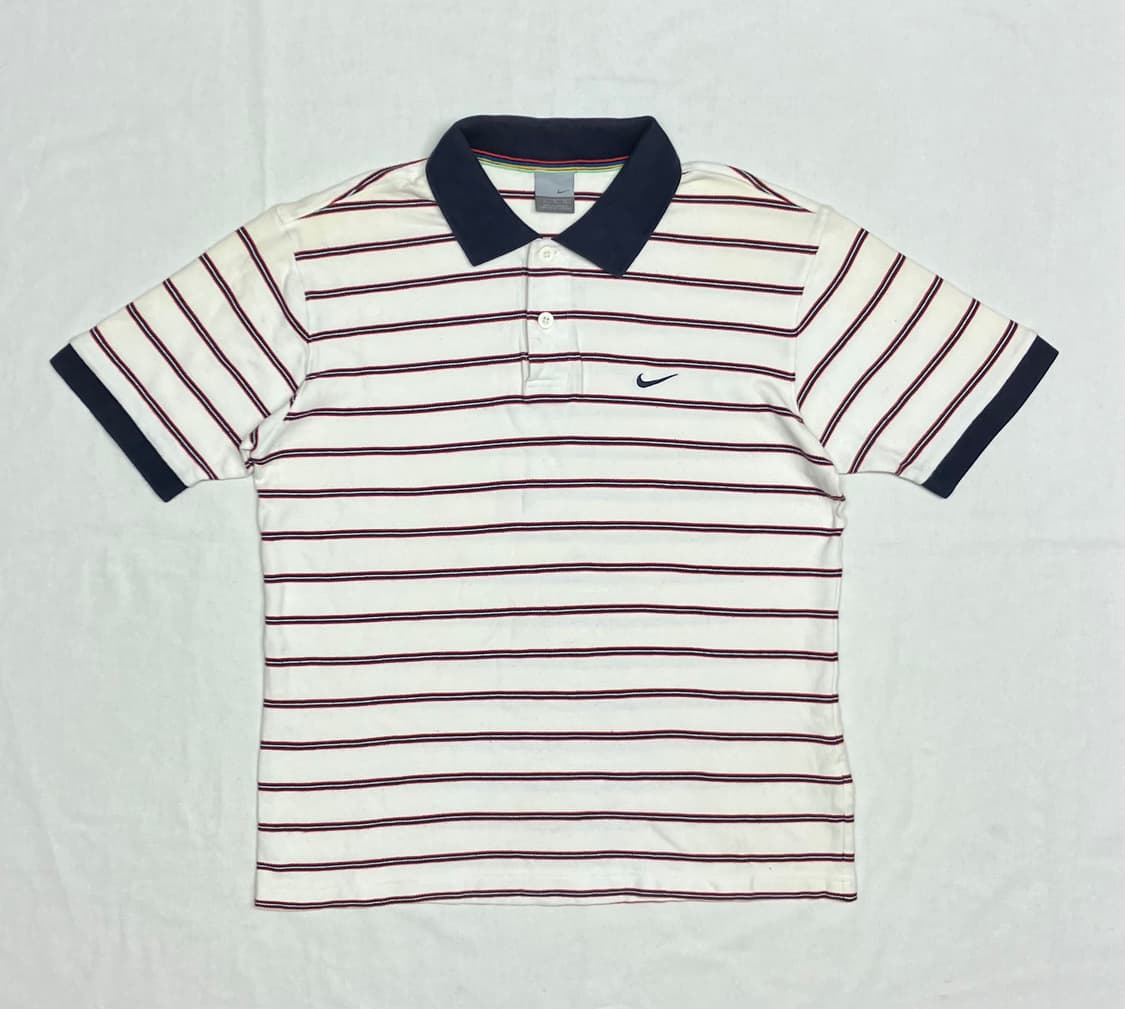 00s 빈티지 나이키 스트라이프 pk 카라티 상품이미지1