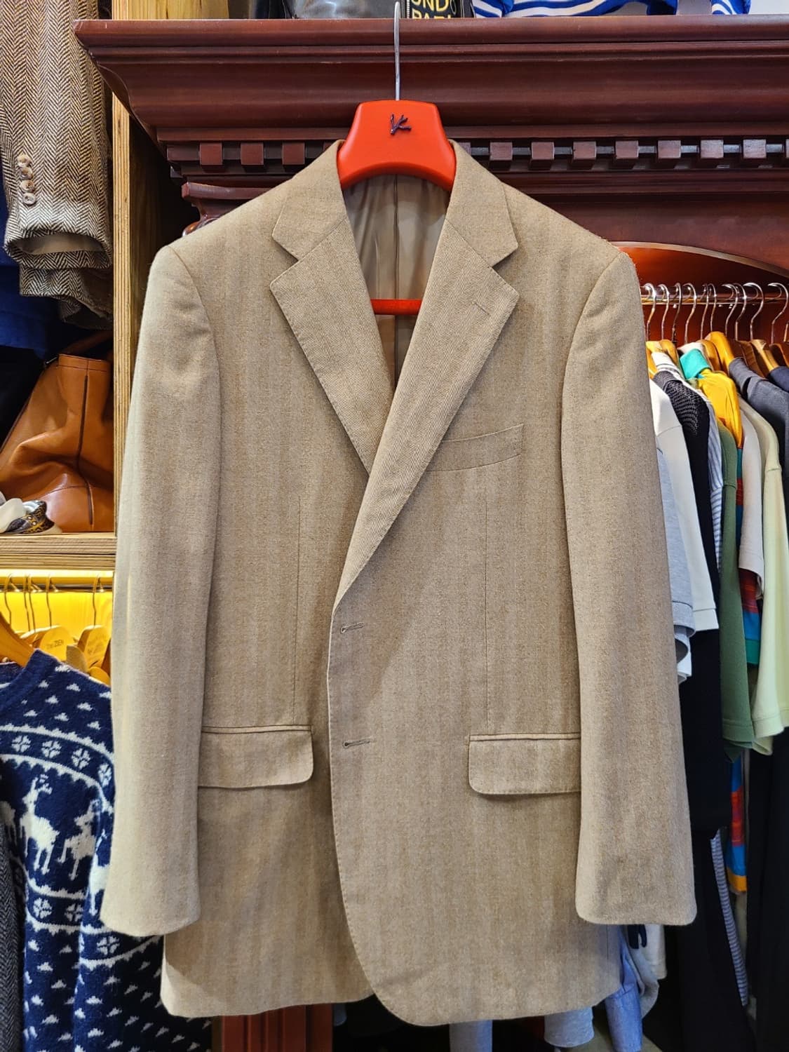 란스미어 자켓 상품이미지1