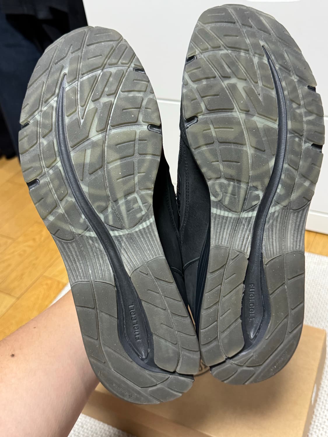 [300]뉴발란스X스톤아일랜드 991v2 메이드 인 UK 블랙 상품이미지9