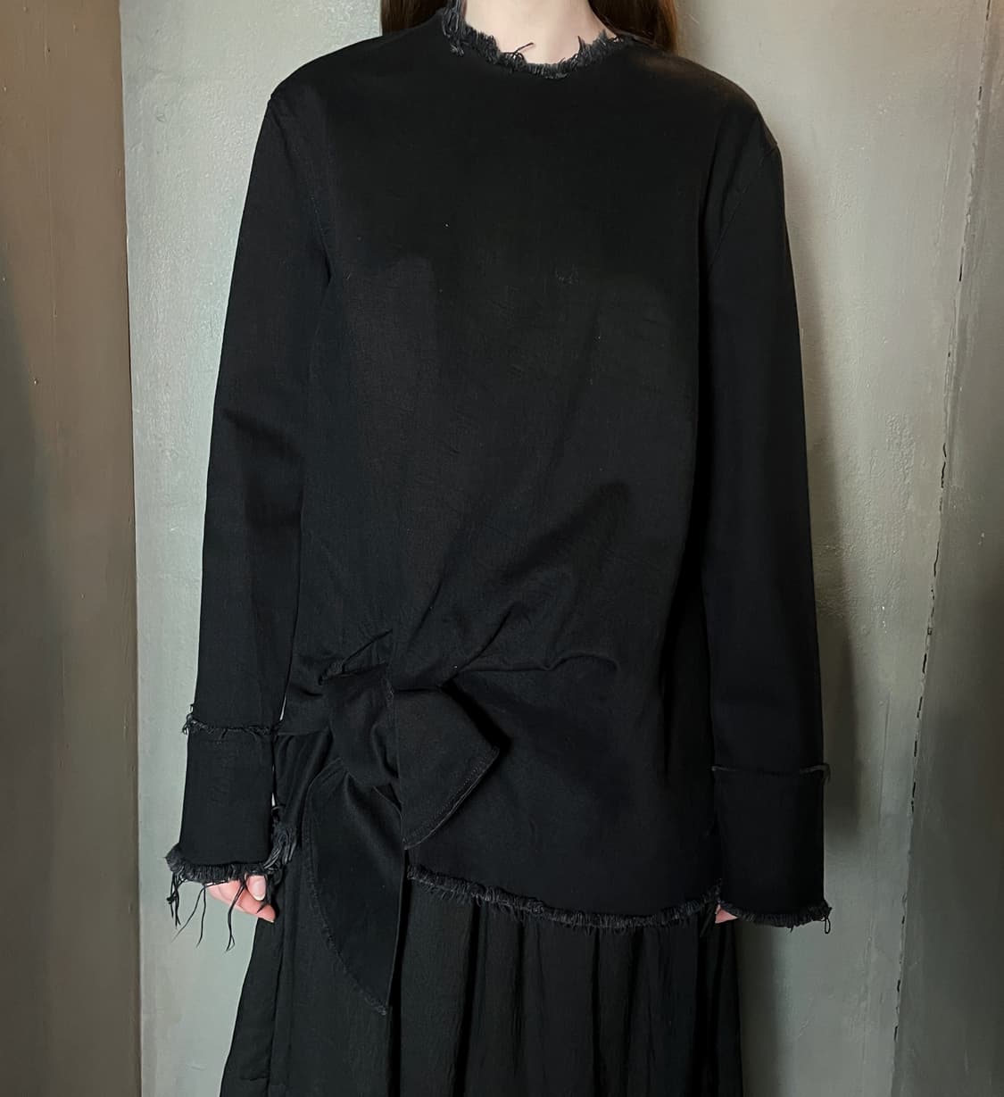 마르케스 알메이다 로우엣지 타이 데님 탑 상품이미지2