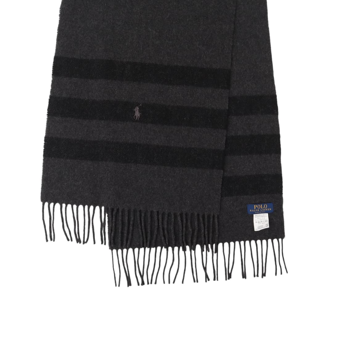폴로 랄프로렌 포니 스트라이프 램스울 머플러 상품이미지5
