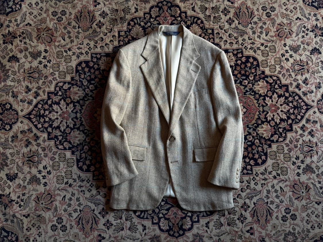 폴로 랄프로렌 트위드 테일러드 자켓 100 상품이미지1