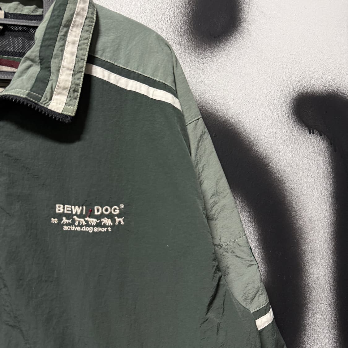 VTG 빈티지 올드스쿨 배색 집업 윈드브레이커 자켓 상품이미지3