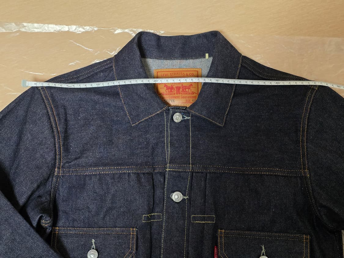 리바이스 lvc 1953 타입2 자켓 40사이즈 상품이미지2