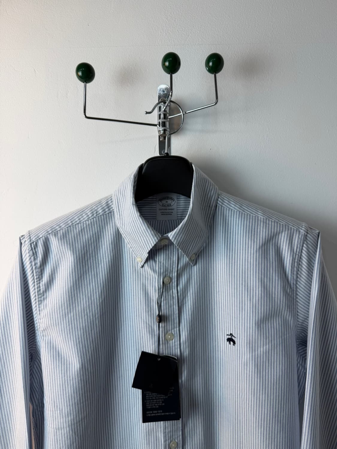 브룩스 브라더스 스트라이프 옥스포드 셔츠  상품이미지1