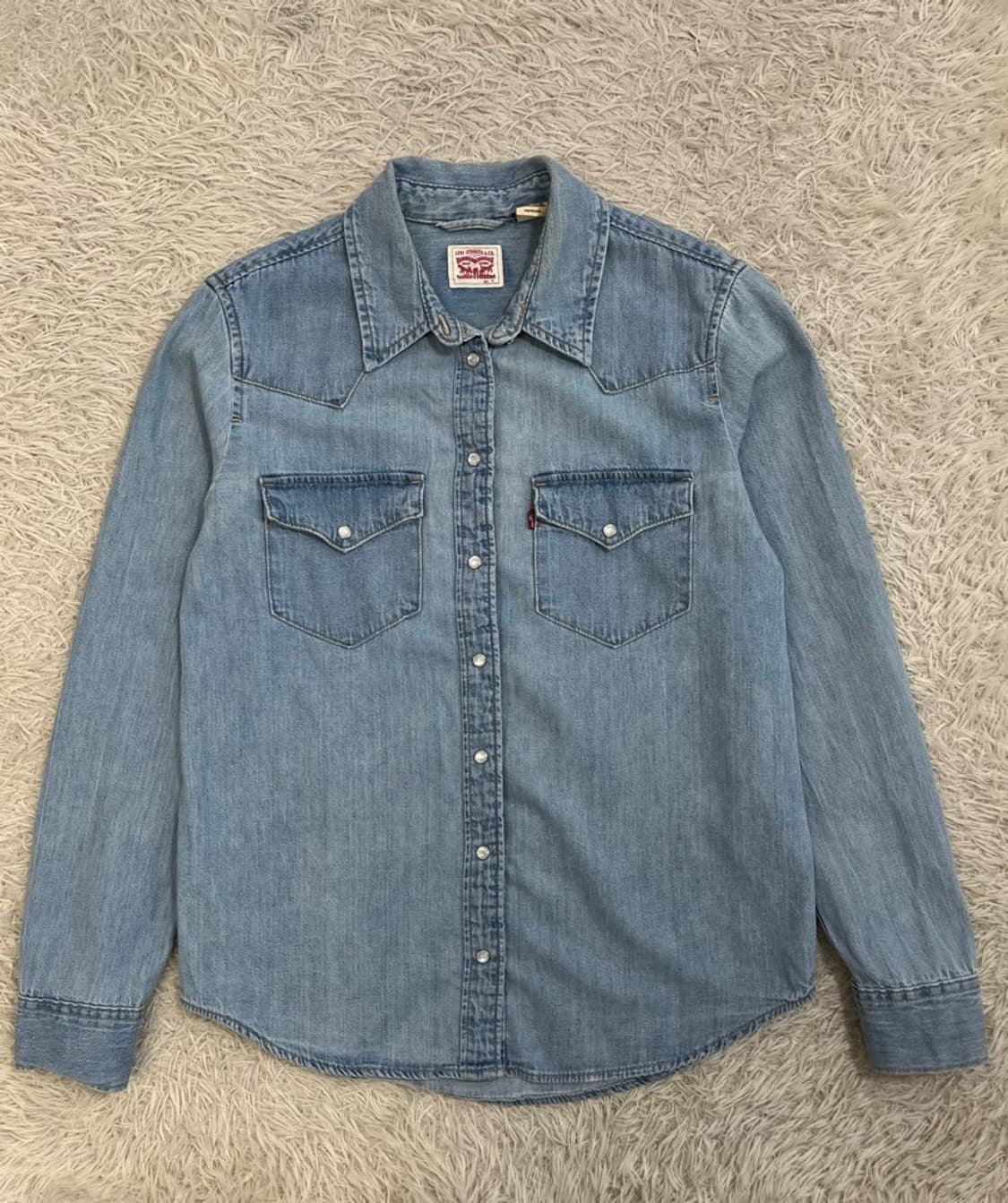 리바이스 웨스턴 스냅 셔츠/#3272 상품이미지1