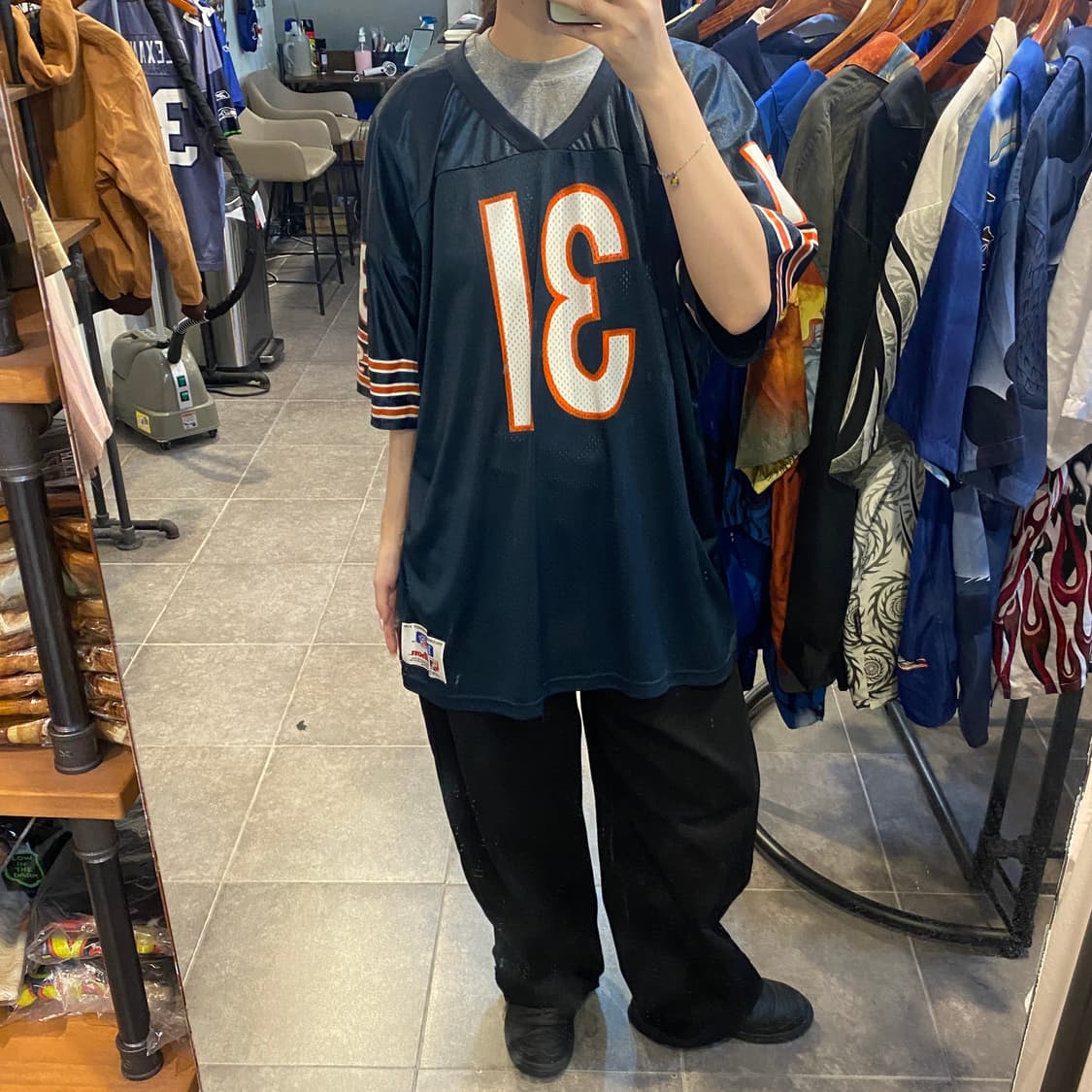 [NO.9] NFL 풋볼 져지 반팔티 네이비 상품이미지4