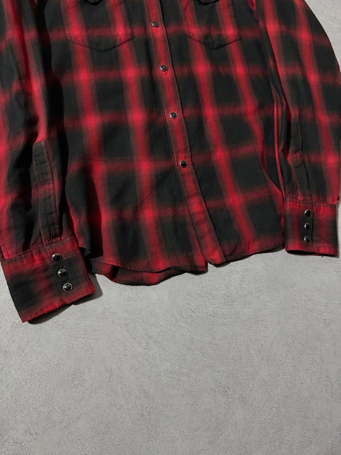 13FW 생로랑 플란넬 체크셔츠 상품이미지6