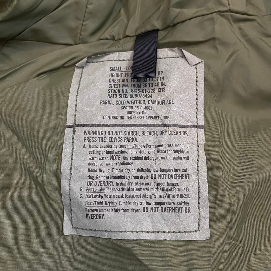 🌊US army woodland goretex S-L 상품이미지6