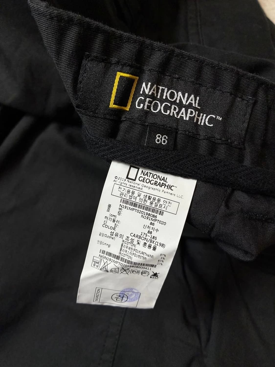 내셔널지오그래픽 19ss 피그먼트다잉 스트레이트 카고 팬츠 PN7637 상품이미지8