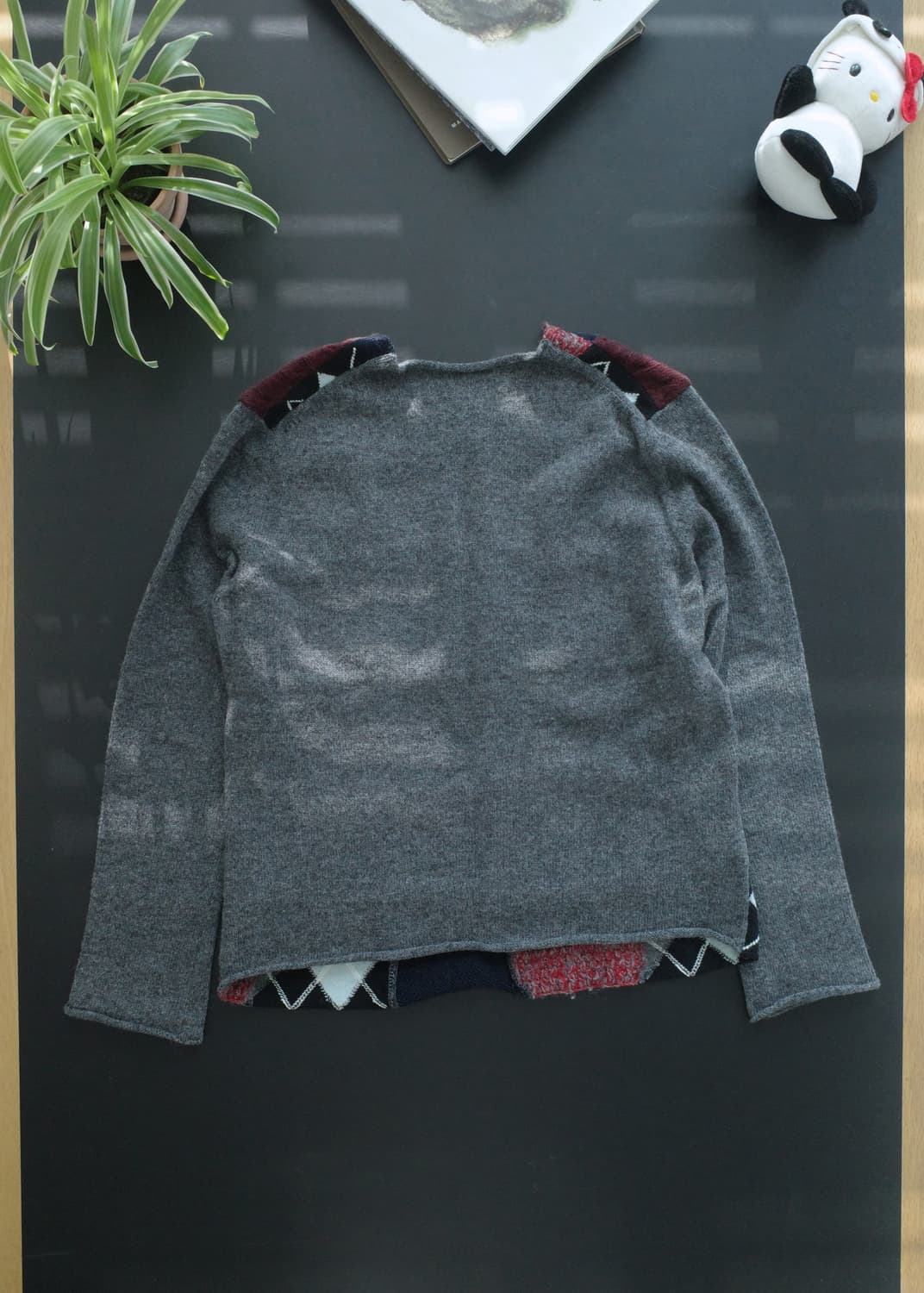 꼼데가르송 셔츠 패치워크 니트 상품이미지4