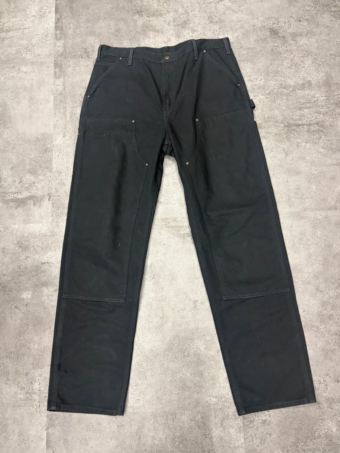 10s 칼하트 더블니 blk 블랙 카펜터 팬츠 상품이미지1