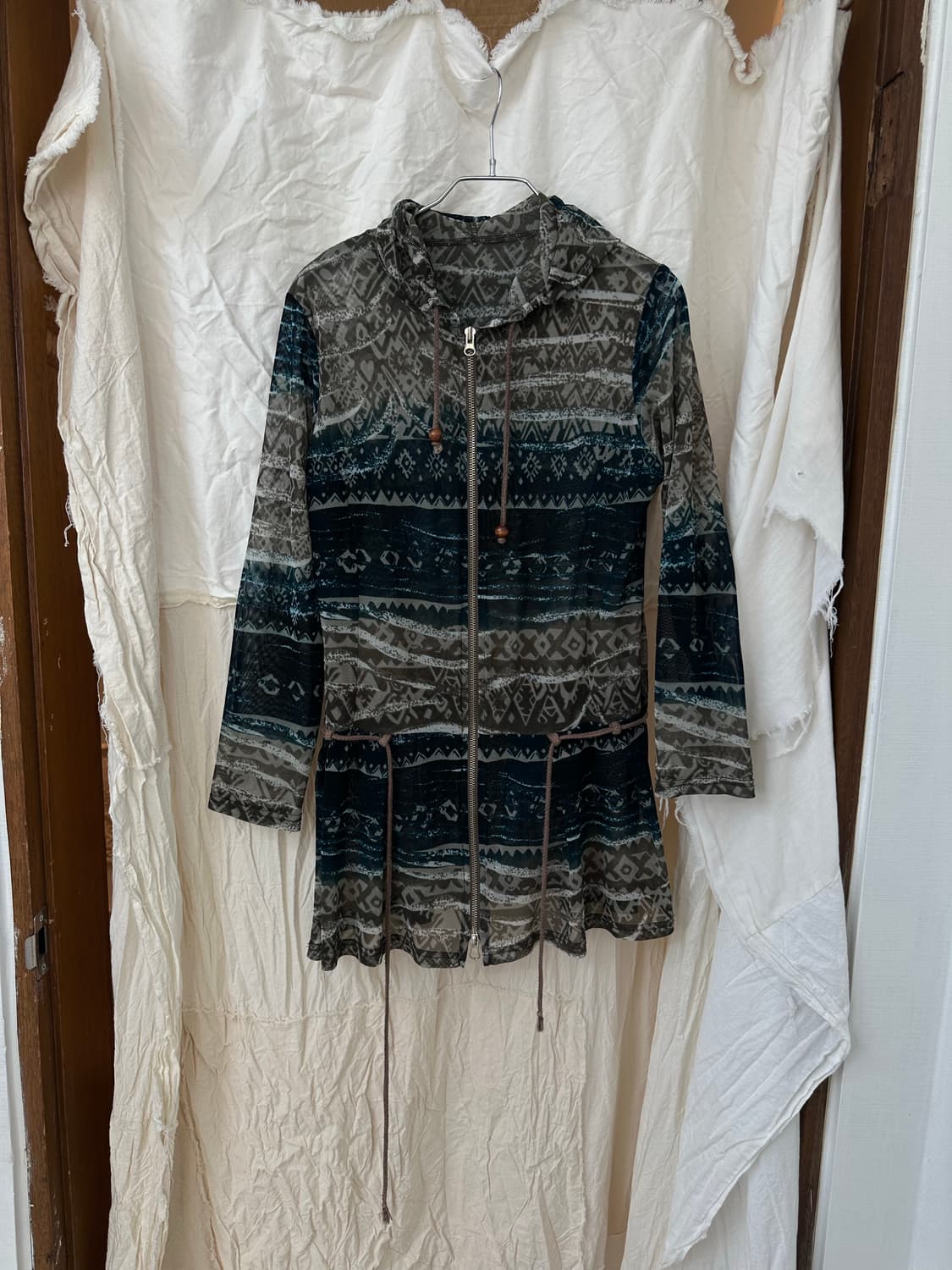 205 zero bohemian hood zip-up 상품이미지4