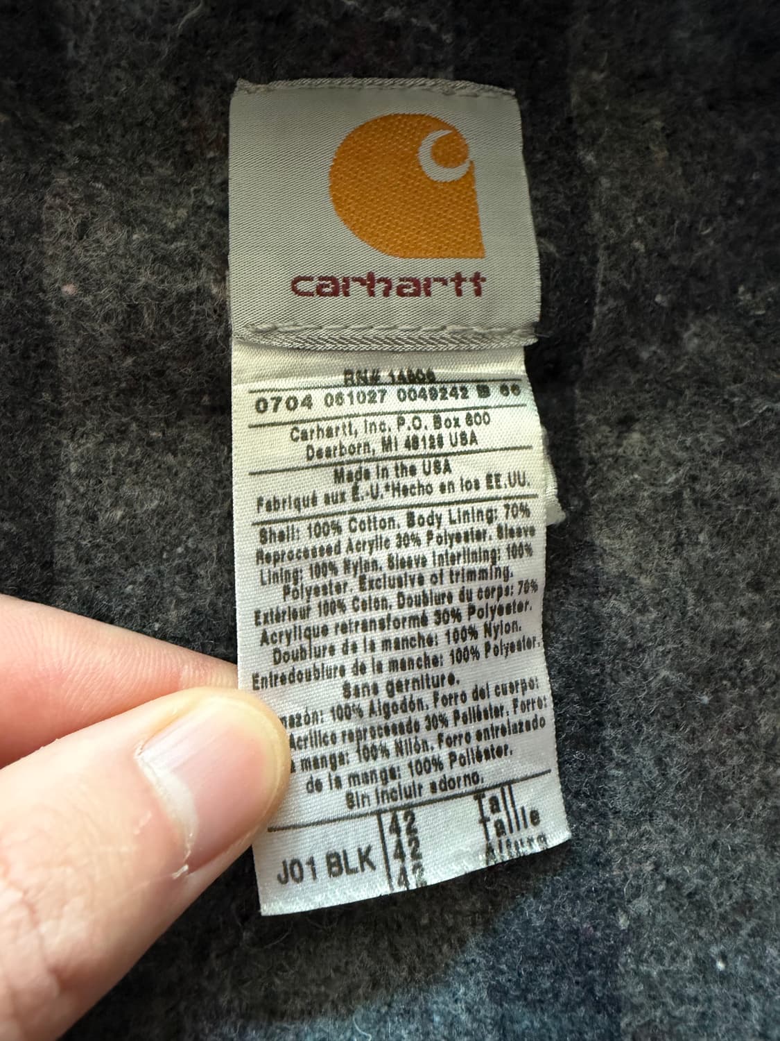 [L] 칼하트 디트로이트 자켓 j01 상품이미지4