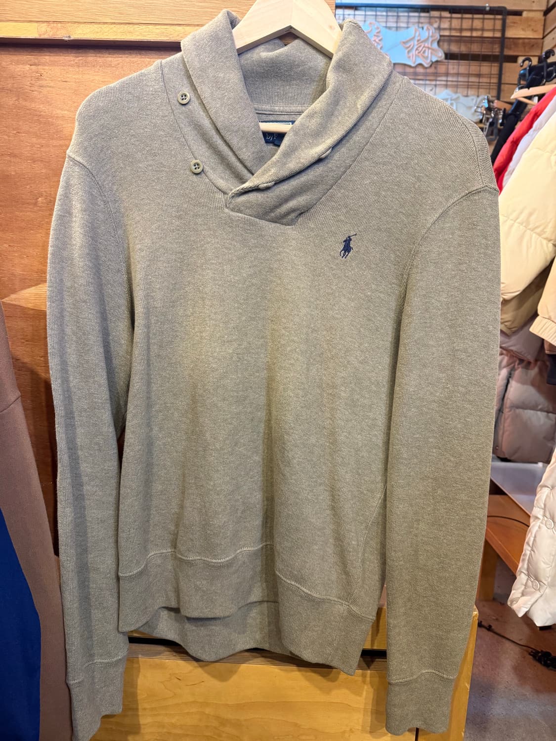 폴로 랄프로렌 베이지 니트 상품이미지1