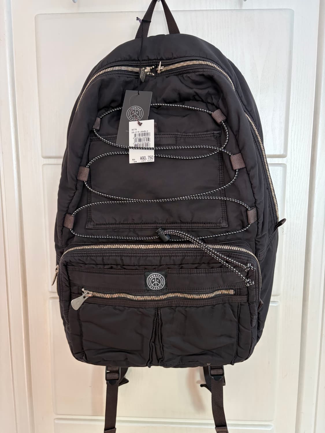 포터클래식 슈퍼나일론 백팩 블랙 새상품 상품이미지3