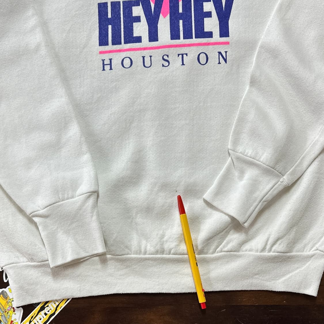 90s USA FOTL HEY HEY 빈티지 스웻셔츠 M 상품이미지5
