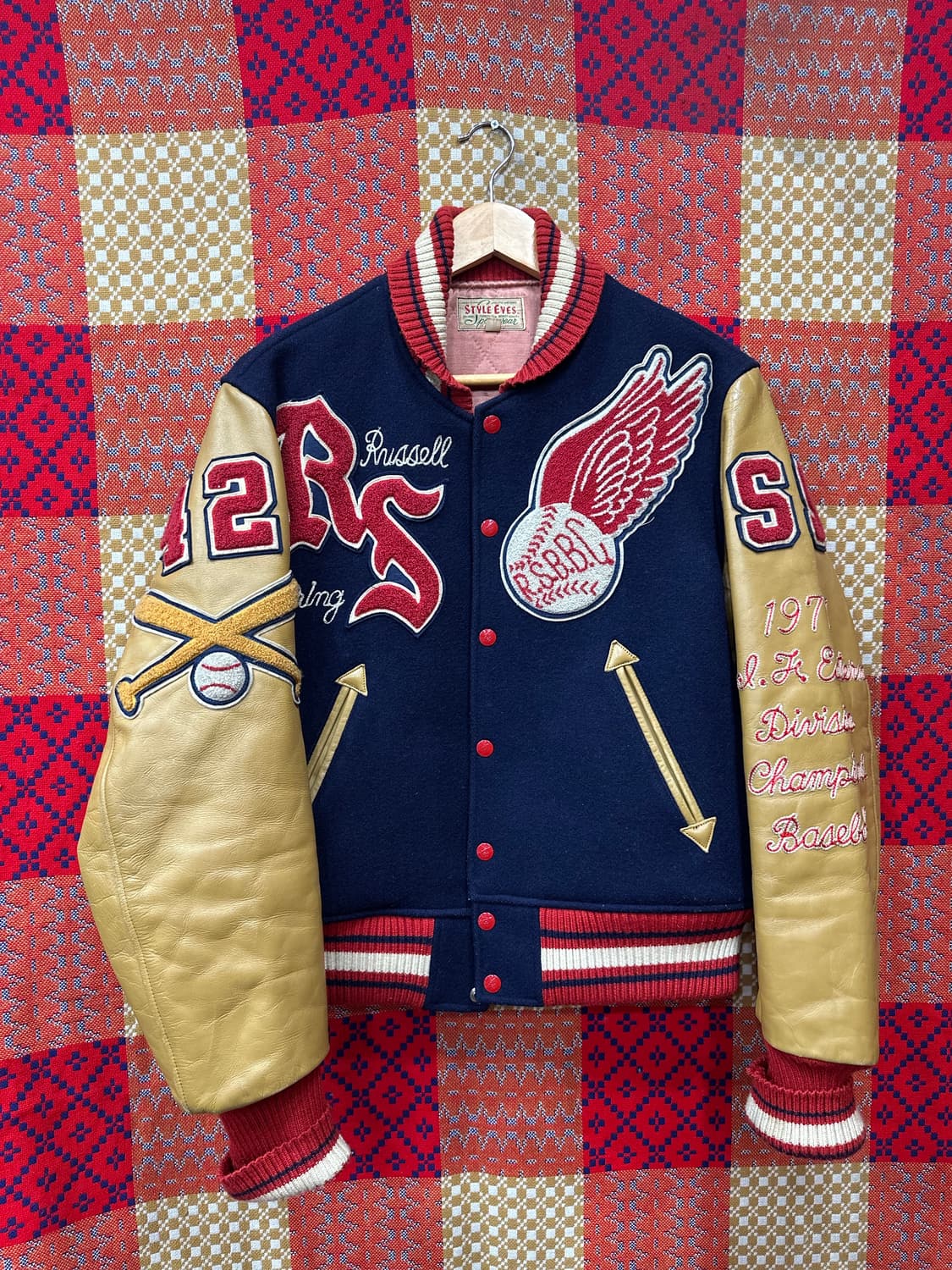 스타일아이즈 울레더 바시티 38 상품이미지1