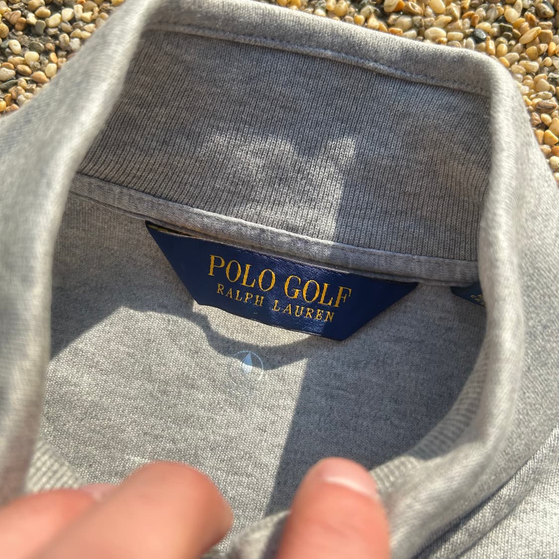 폴로 랄프로렌 골프 그레이 집업 상품이미지4