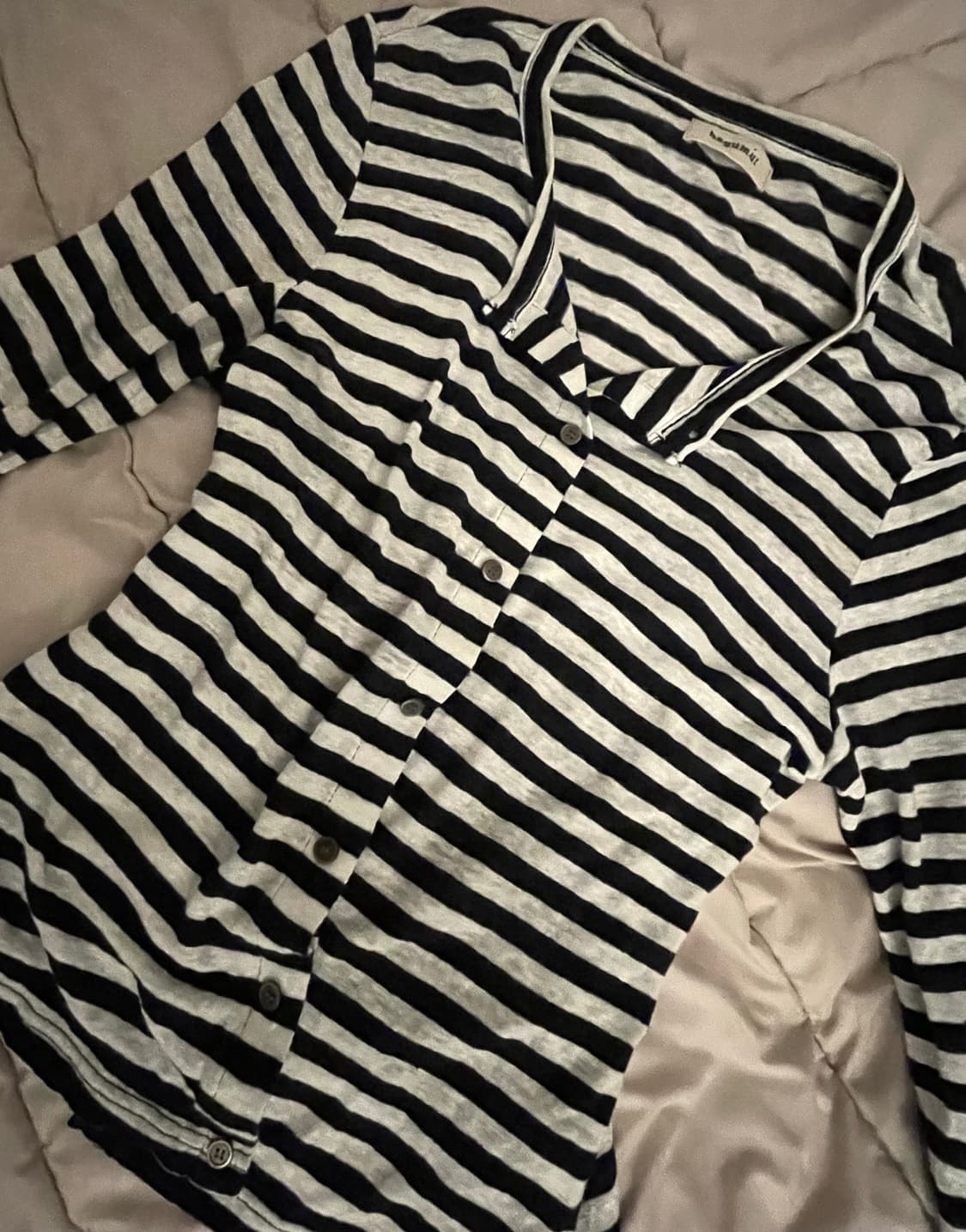 빈티지 스트라이프 가디건 상품이미지2