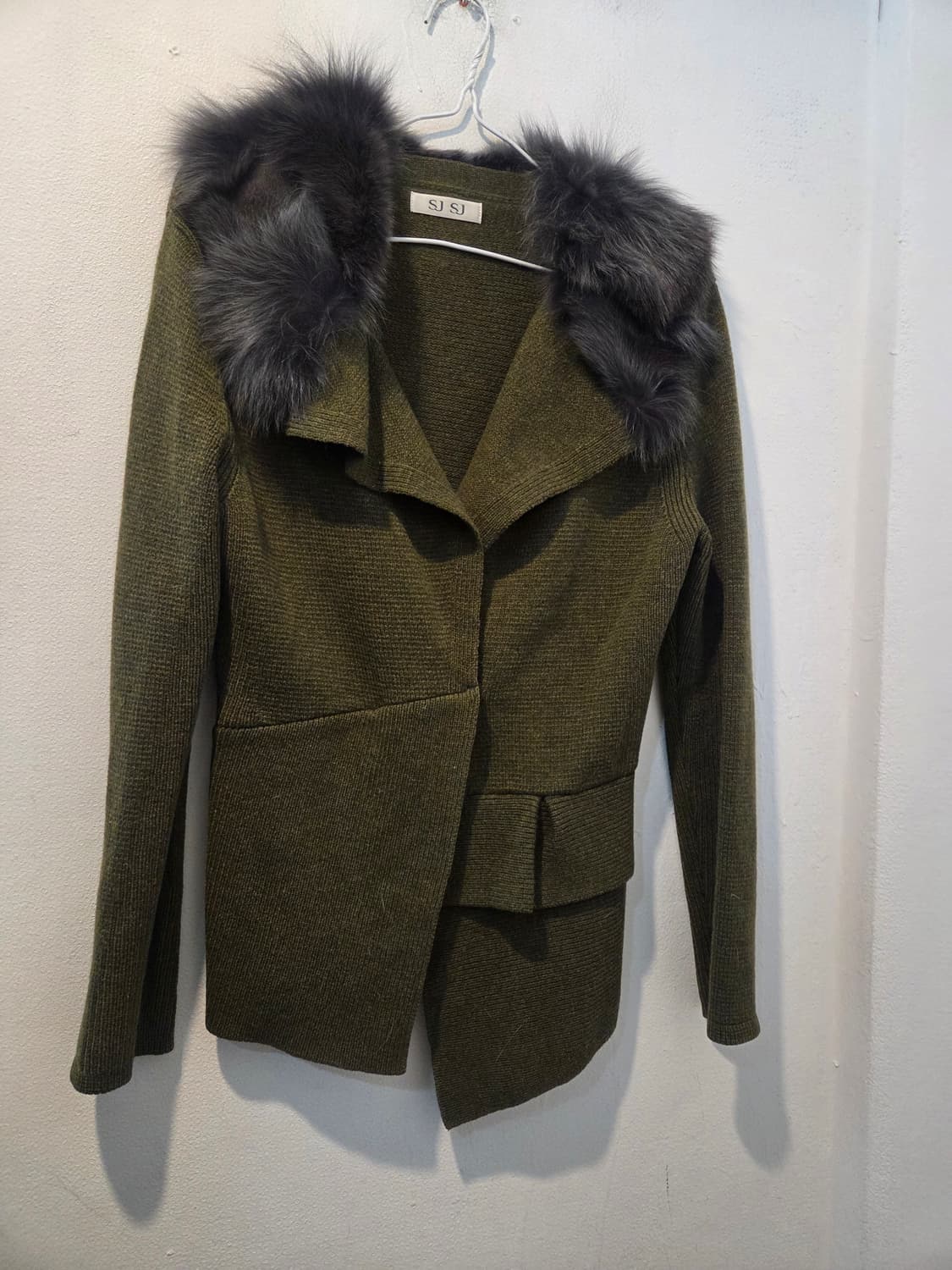 SJSJ 퍼 트리밍자켓 상품이미지1