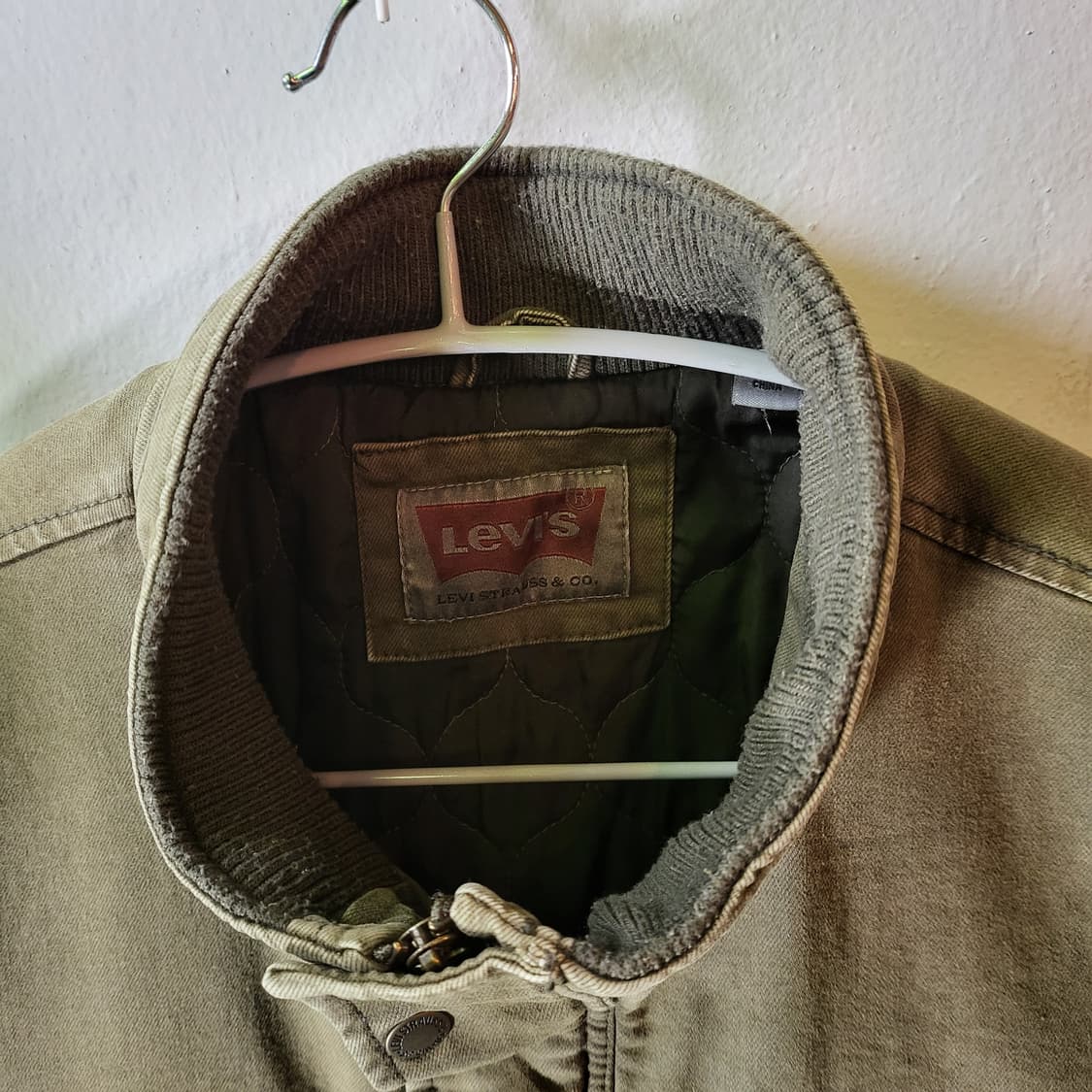 리바이스 데님 자켓 (M) 상품이미지5