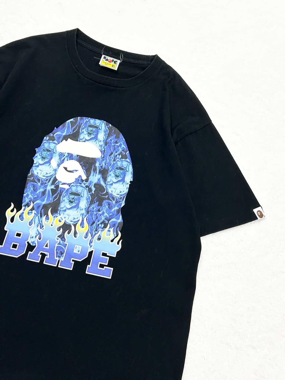 베이프 빅사루 플레임 반팔 상품이미지7