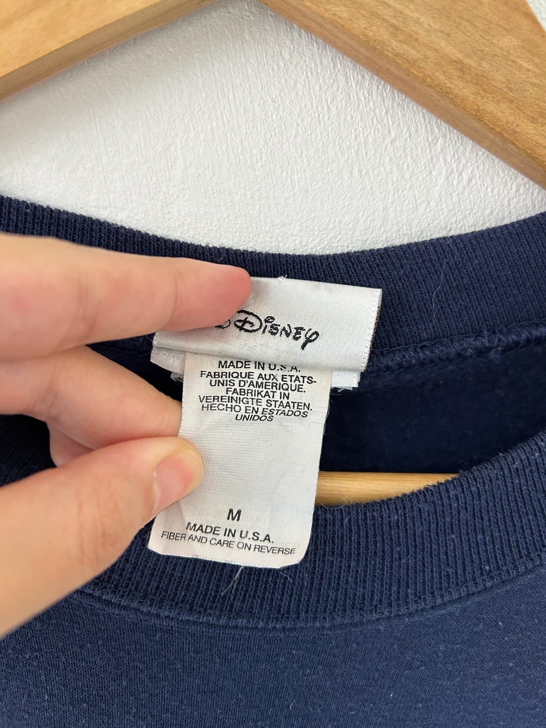 90's Walt Disney Mickey USA Sweatshirt.  상품이미지4