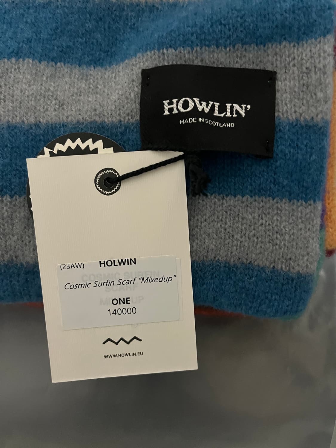 하울린 니트 머플러 Howlin' Cosmic Surfin scarf 상품이미지6