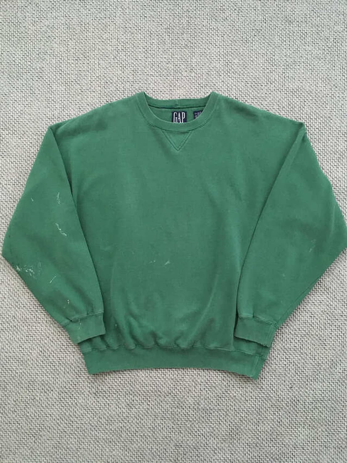 90s splatter paint boxed fit sweatshirts 상품이미지7