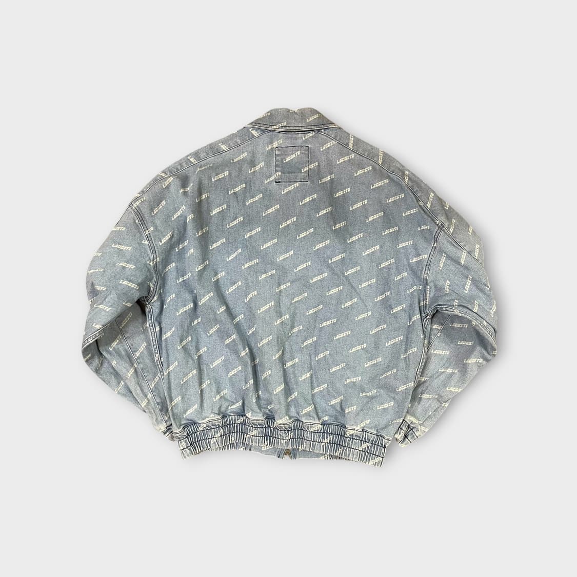 Lacoste . 드릴 프린트 데님 자켓 상품이미지2