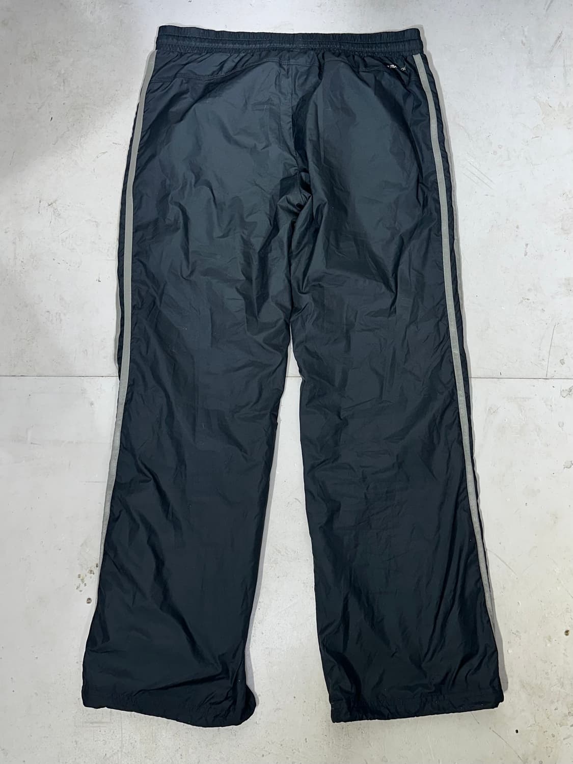 아디다스 차콜 와이드 삼선 트랙 팬츠 추리닝 바지 M 상품이미지5