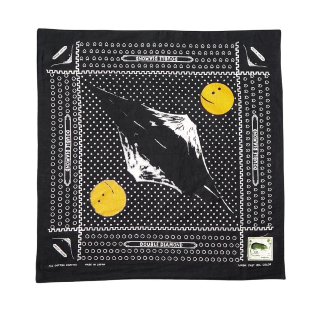 (새상품) 캐피탈 패스트컬러 셀비지 반다나 블랙 상품이미지1