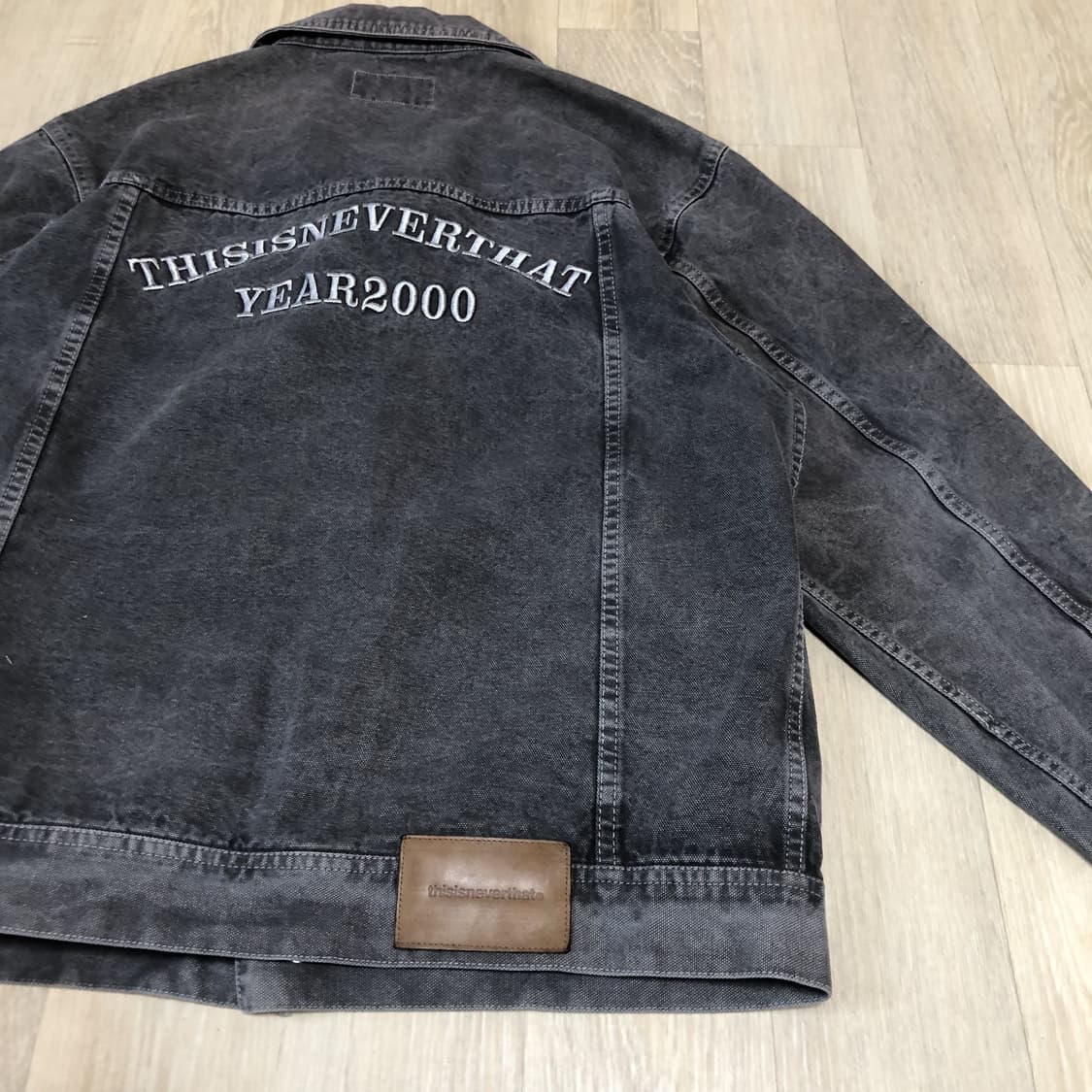 (S) 디스이즈네버댓 thisisneverthat 트러커 자켓 차콜 상품이미지8