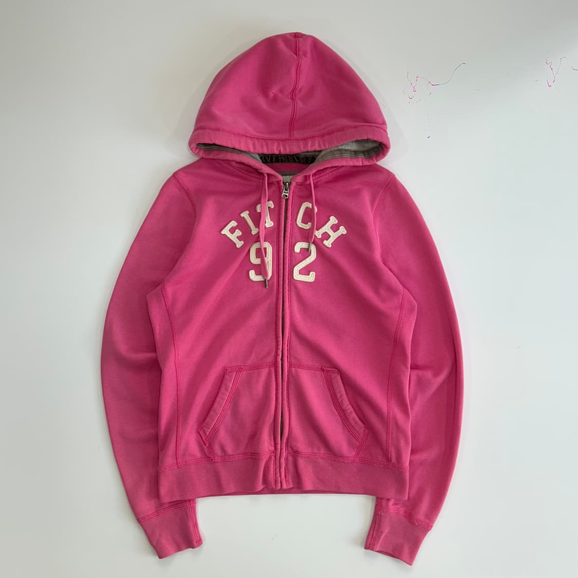 Abercrombie 아베크롬비 fitch92 핑크 후드집업 상품이미지3