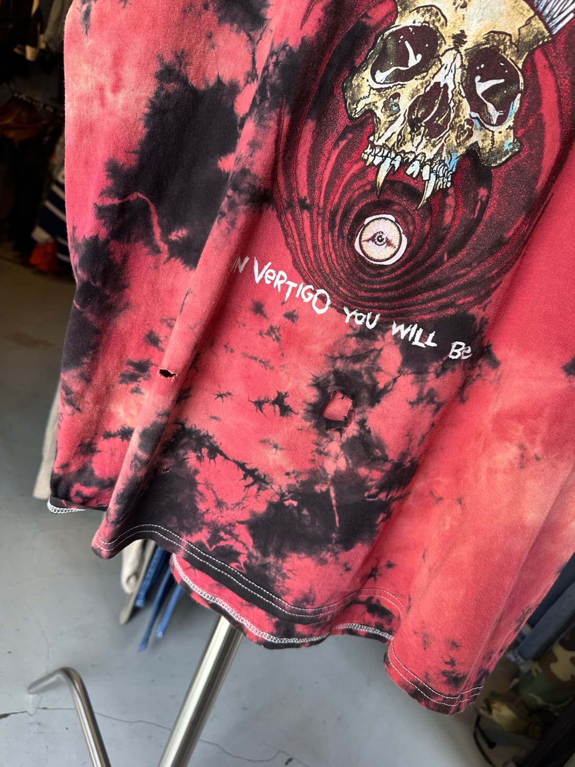 메탈리카 락밴드 프린팅 타이다이 티셔츠 상품이미지4